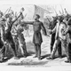 The Freedmen’s Bureau/drawn by A.R. Waud (Library of Congress)